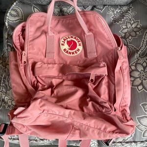 Mini pink Kanken backpack